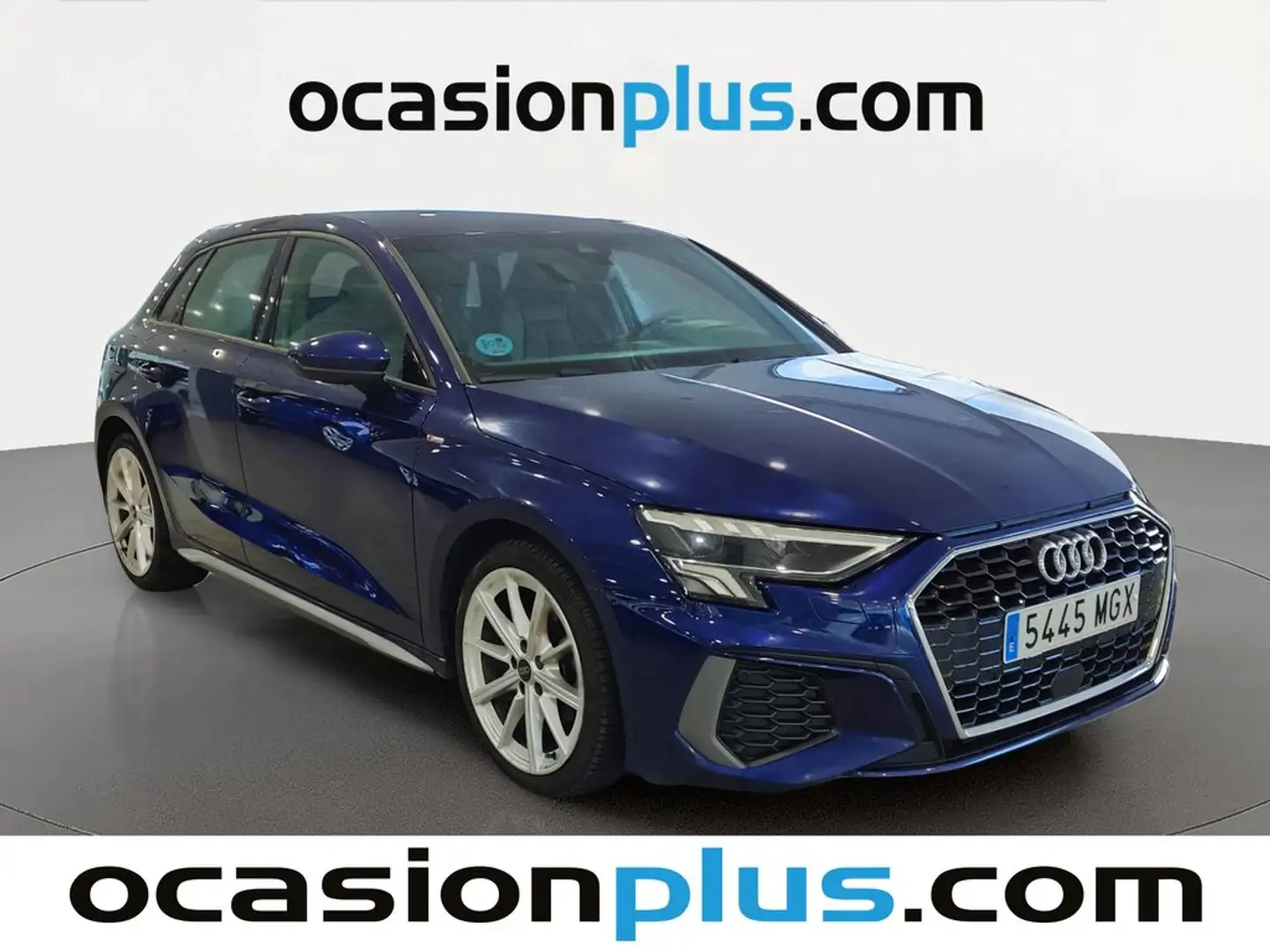 Audi A3 Sportback 35TDI S line S tronic Azul - 2