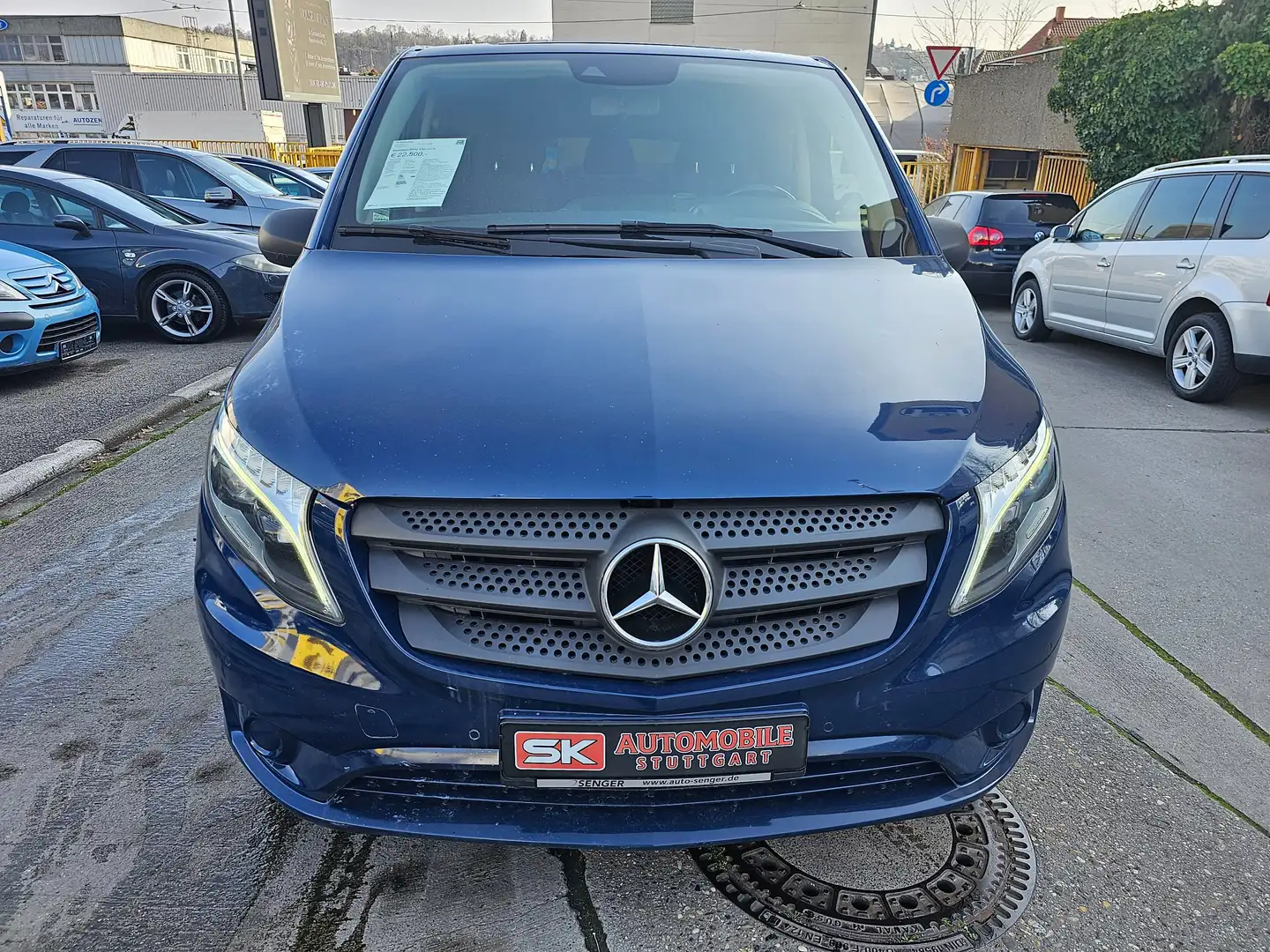 Mercedes-Benz Vito 116 CDI sitzer , Klima , LED , Mit Mws ,Tüv Nue Blau - 2