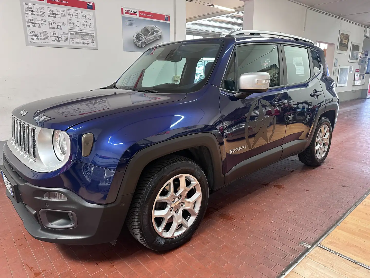 Jeep Renegade Renegade 1.6 mjt Limited fwd 120cv E6 navi grande Bleu - 1