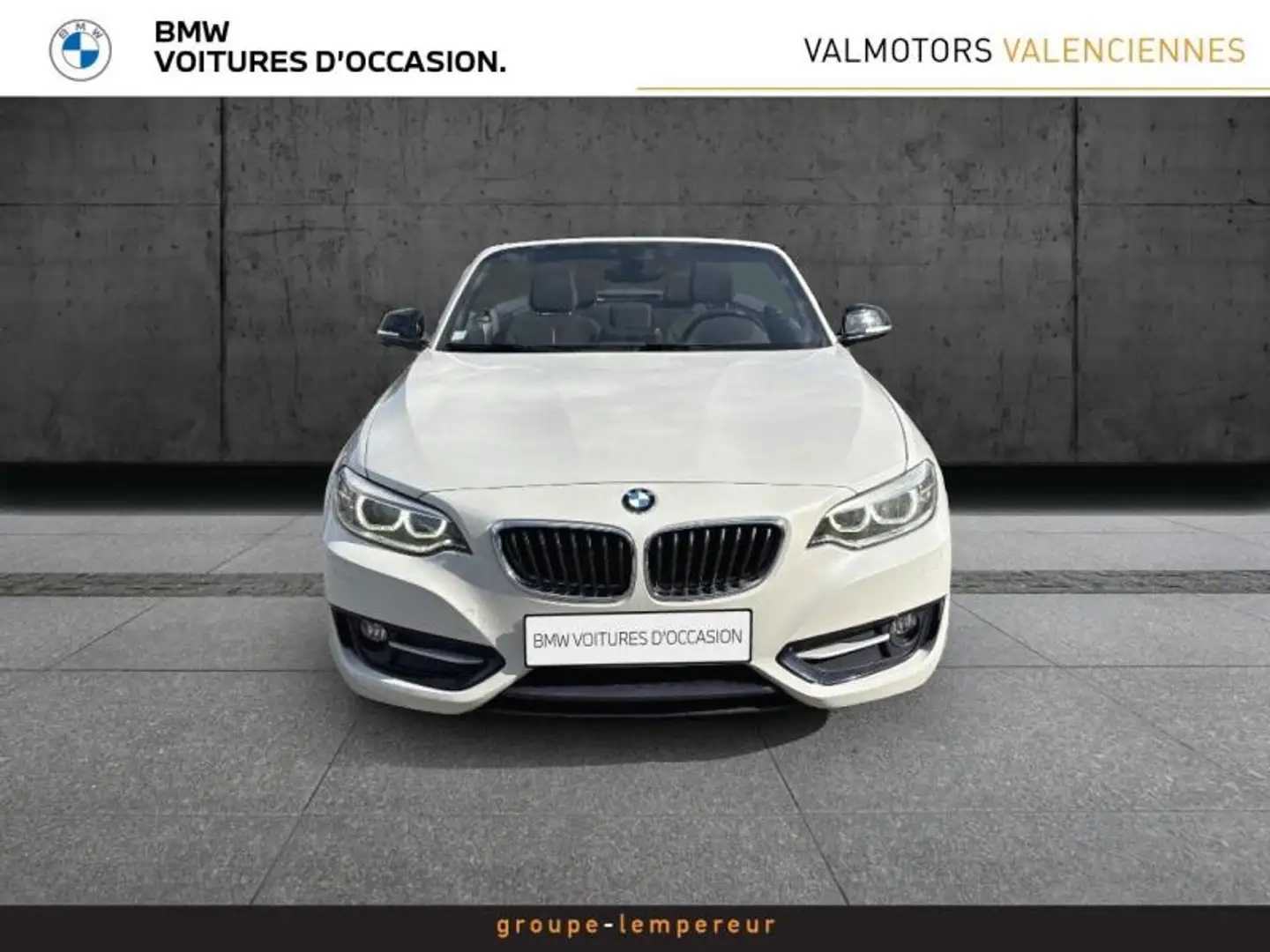BMW 218 218dA 150ch Sport Bianco - 2