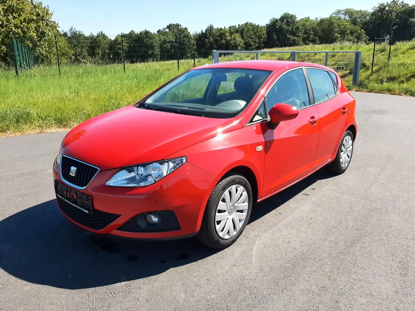 SEAT Ibiza 1.2 12V Style,1.Hand,Klima,ESP Rojo - 1