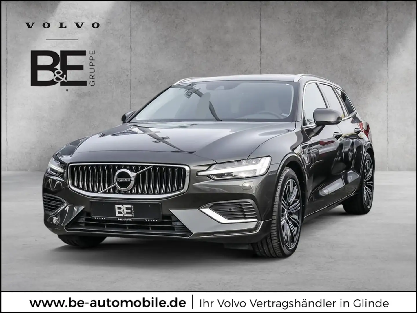 Volvo V60 Recharge T6 AWD Inscription Expression Gris - 1