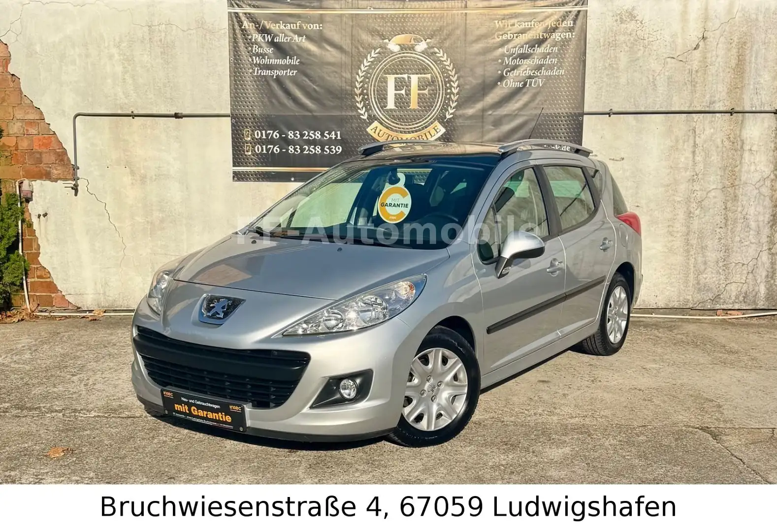 Peugeot 207 SW *Premium*95 VTi * Panorama* Silber - 1