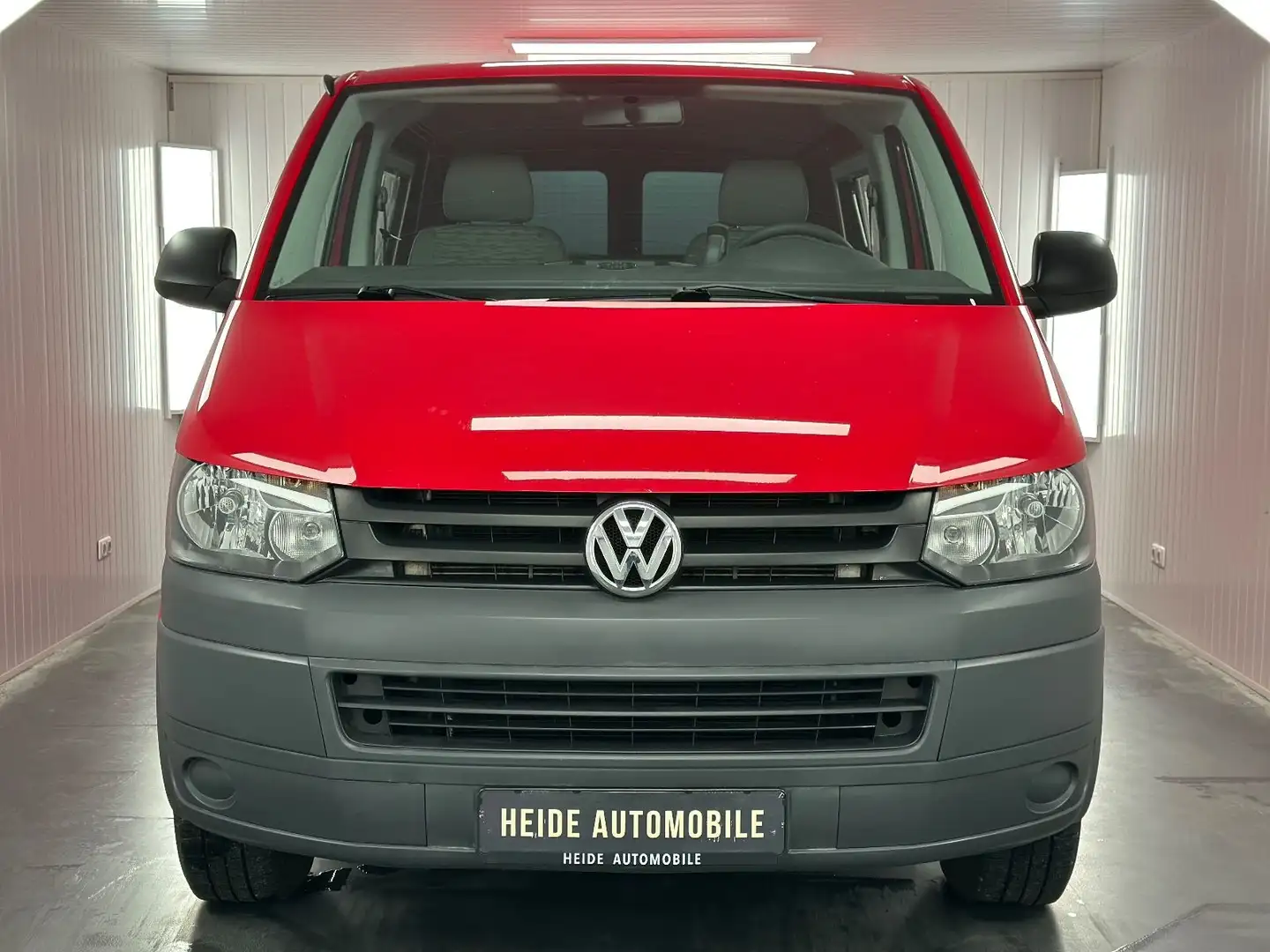 Volkswagen T5 Transporter Kasten-Kombi  Camper Wohnmobil Rot - 2