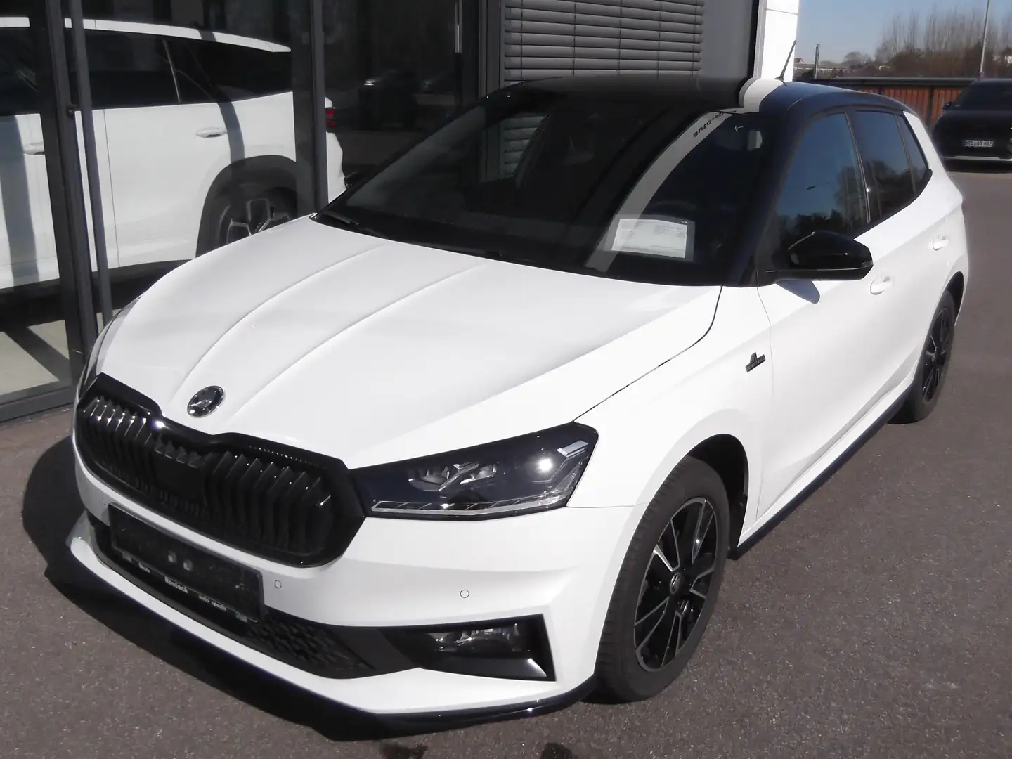 Skoda Fabia Monte Carlo Weiß - 1