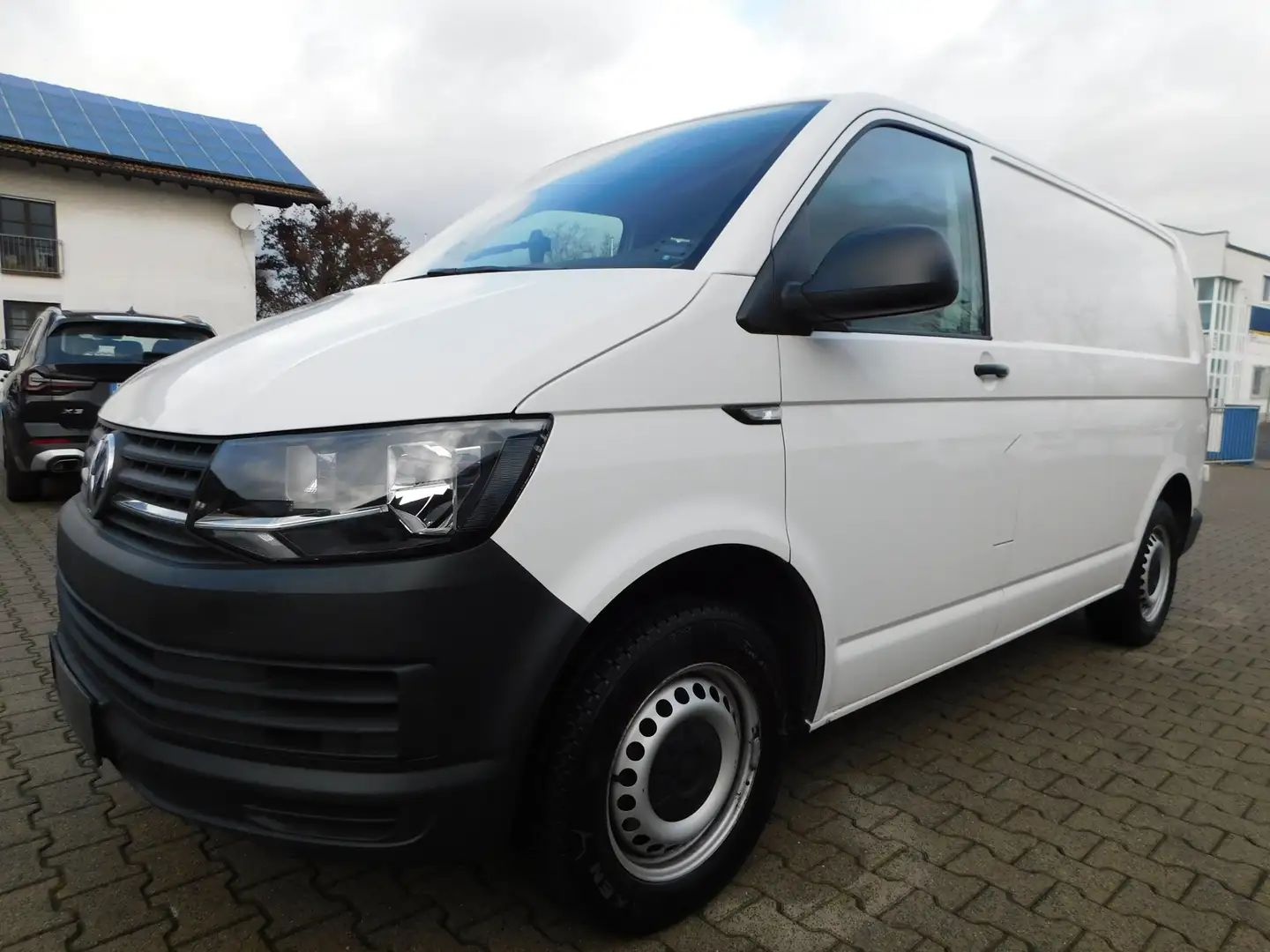 Volkswagen T6 Transporter Kasten EcoProfi+Heckflügeltüren+PDC,1.Hd SH Blanc - 2