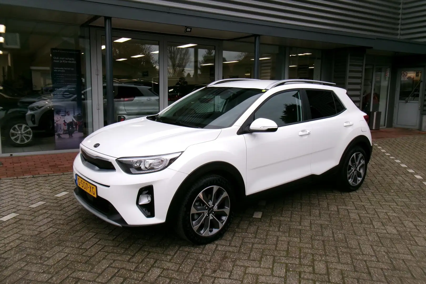 Kia Stonic 1.0 Turbo DynamicPlusLine Luxe Org. Ned. Blanco - 1