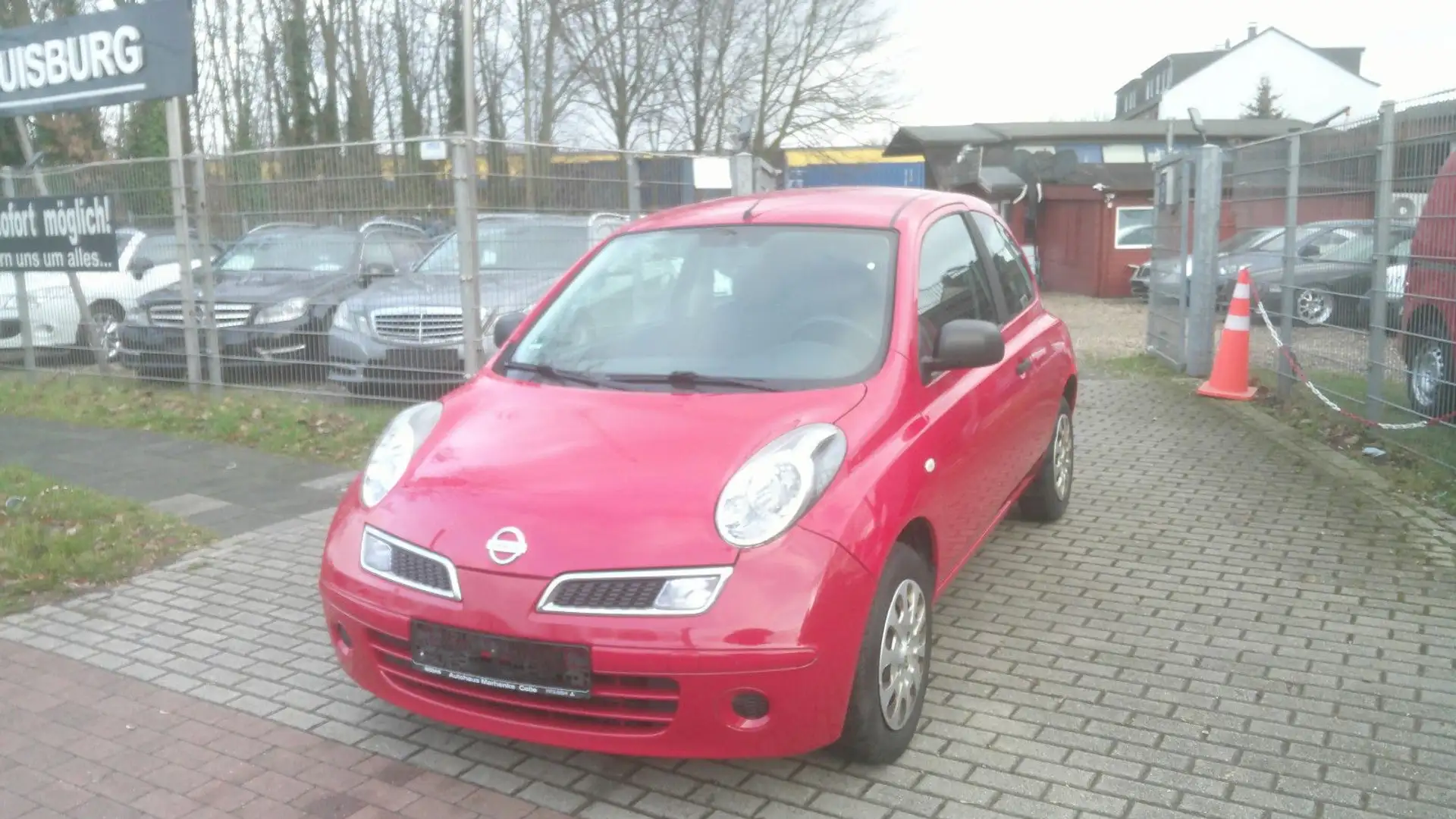 Nissan Micra Visia Faceliift/ 5 Sitzer/ Isofix/ TOP!! Rojo - 1