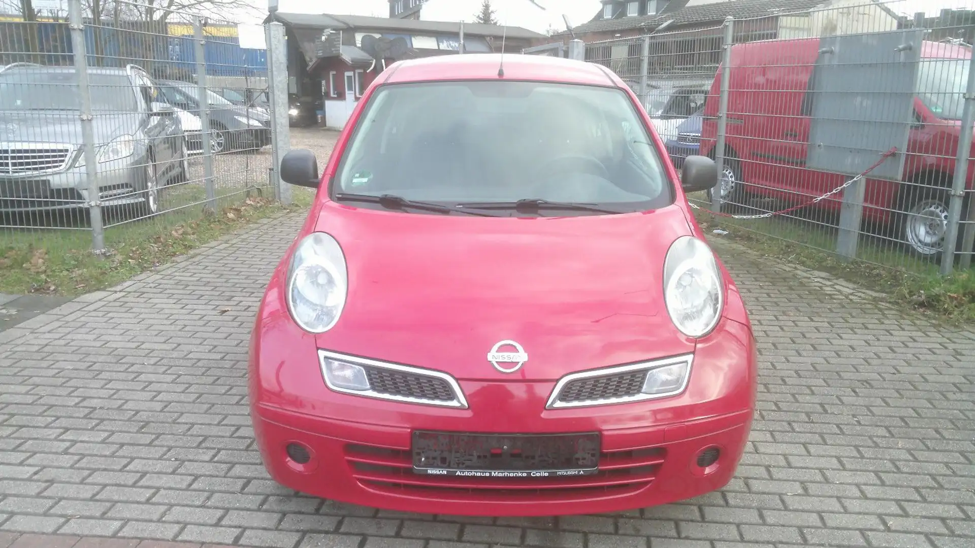Nissan Micra Visia Faceliift/ 5 Sitzer/ Isofix/ TOP!! Rojo - 2