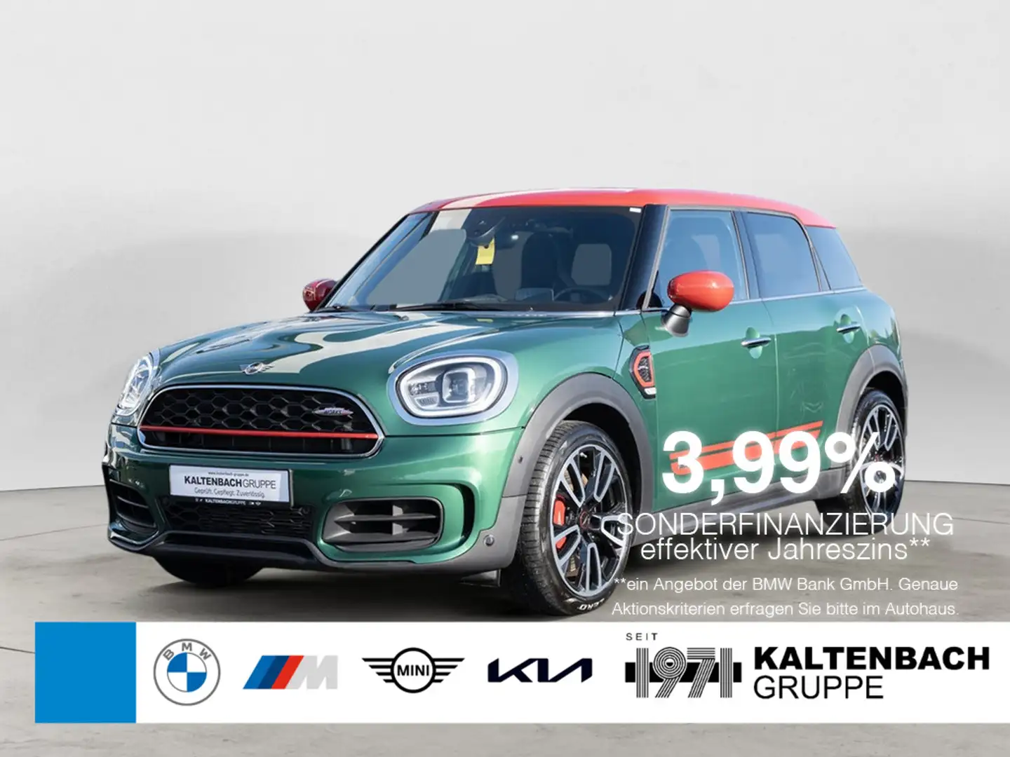 MINI John Cooper Works Countryman Grün - 1