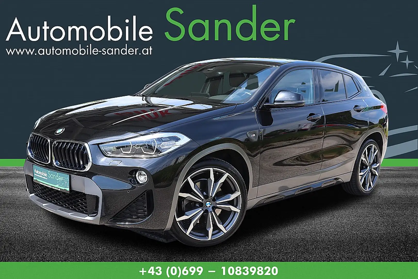 BMW X2 sDrive 20d M-SPORT X Aut. Black - 1