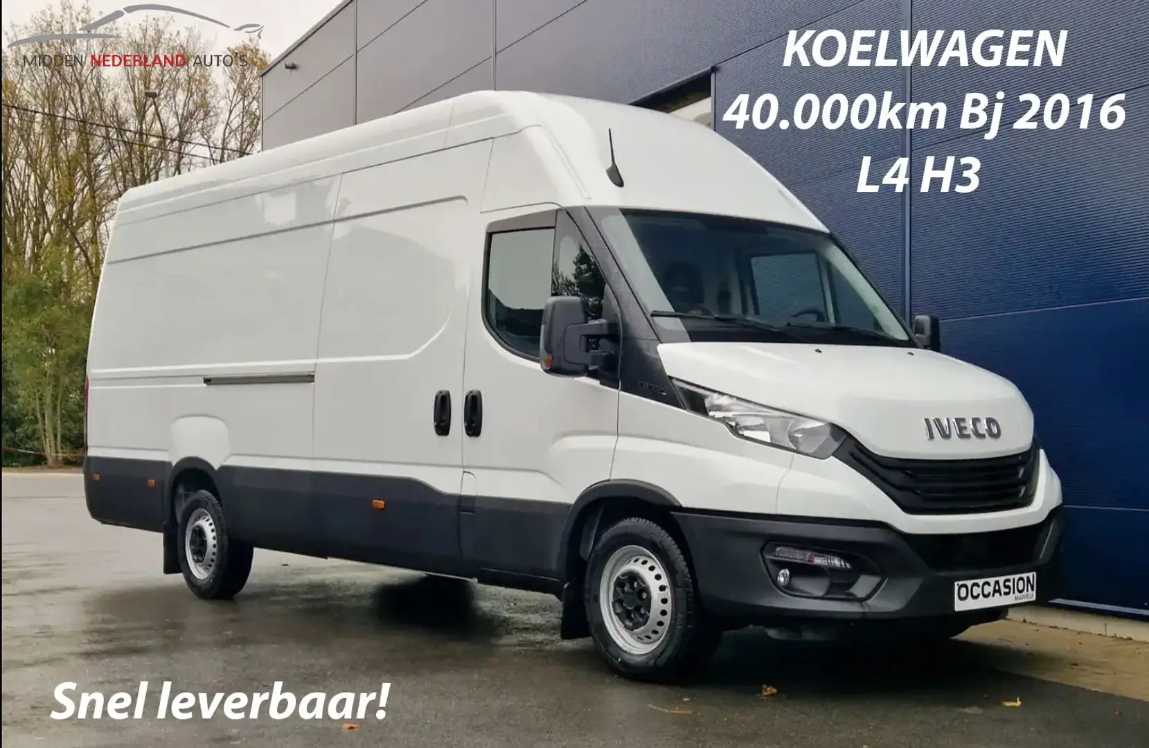 Iveco Daily 35S13V 2.3 410 L4 H3 * KOELWAGEN * KOEL BUS * COOL Wit - 1