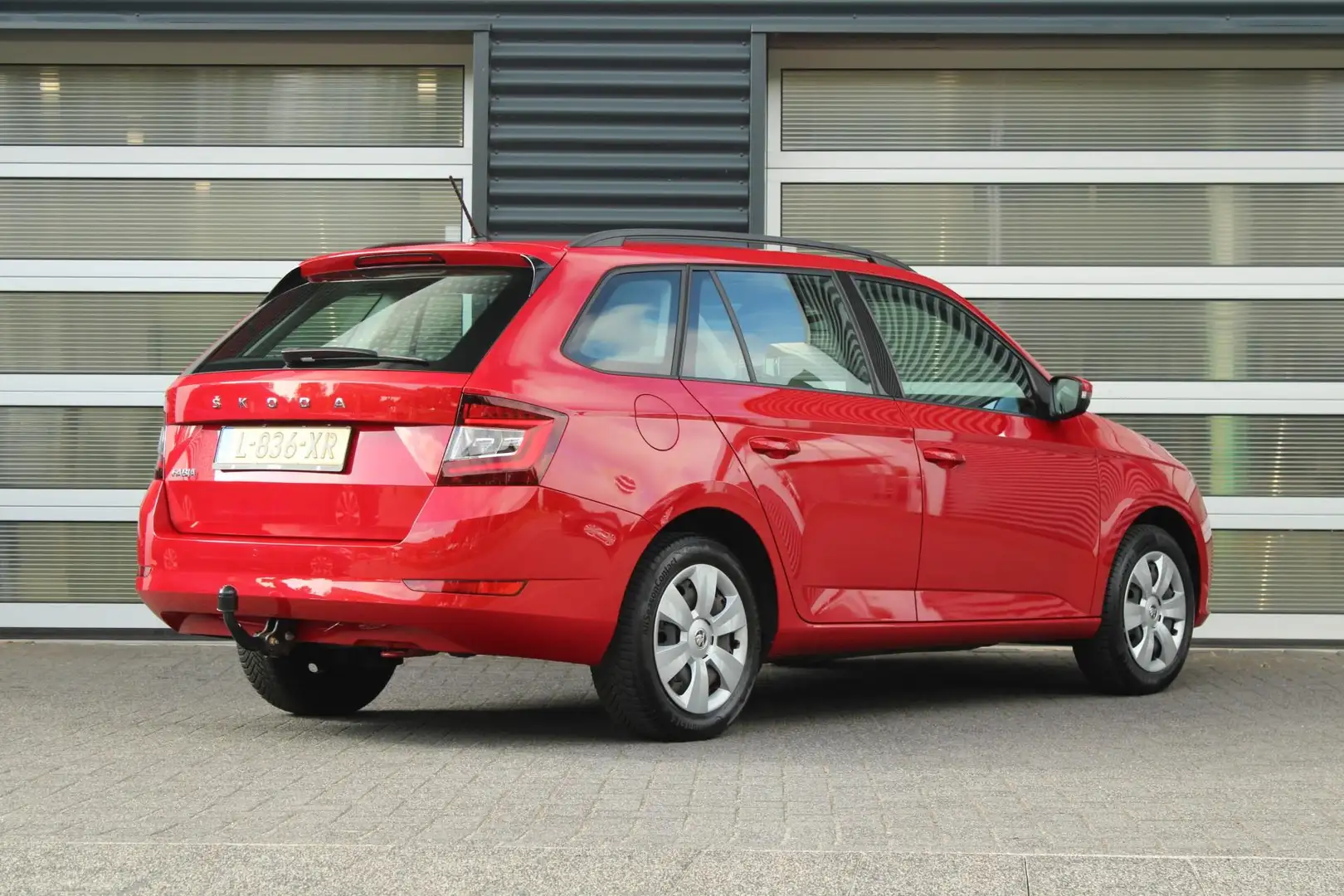 Skoda Fabia Combi 1.0 TSI 95pk Ambition | Trekhaak | Cruise Co Rood - 2