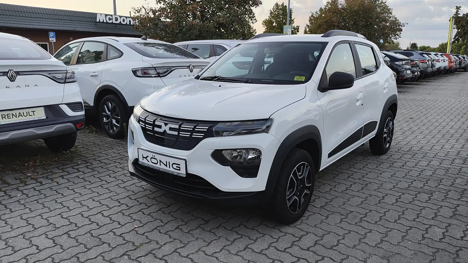 Dacia Spring Essential Automatik Klima, ZV+FB, FSE Weiß - 1