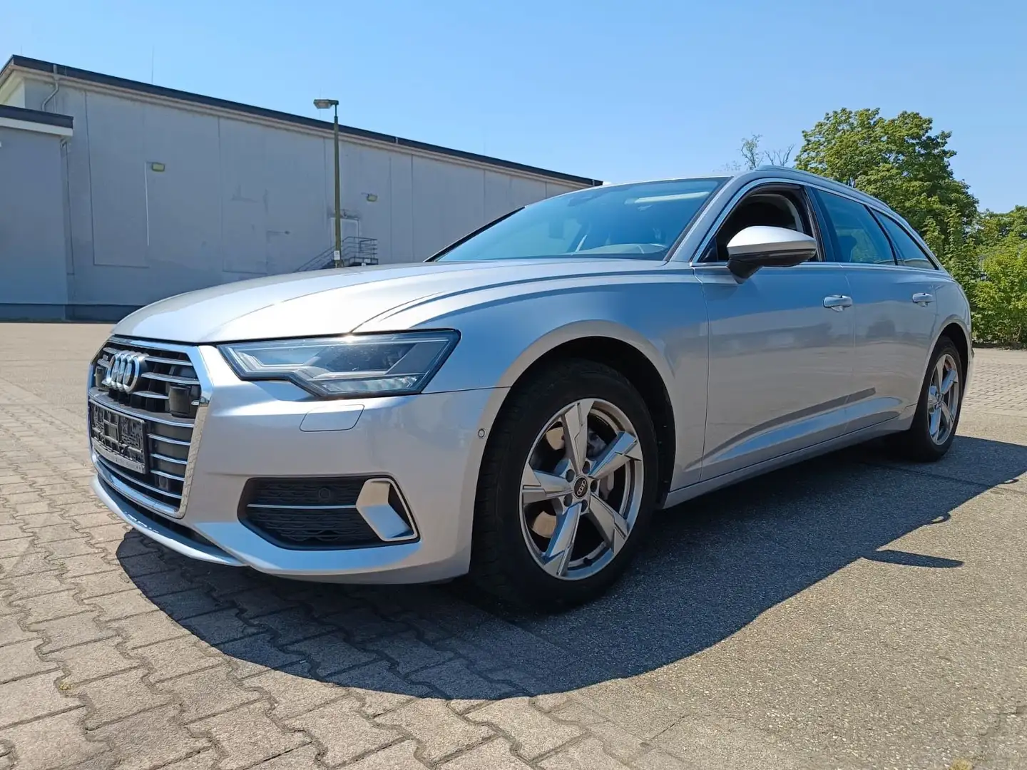 Audi A6 Avant 40 TDI quattro sport Argent - 1