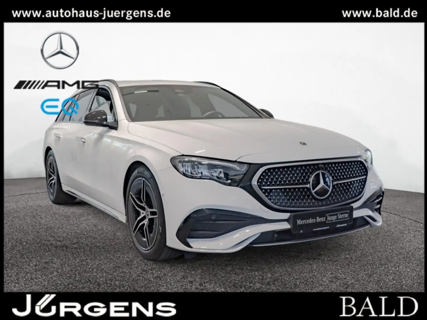 Mercedes-Benz E 220 d T AMG-Sport/LED/Cam/Night/Stdhz/Distr/19 Weiß - 2