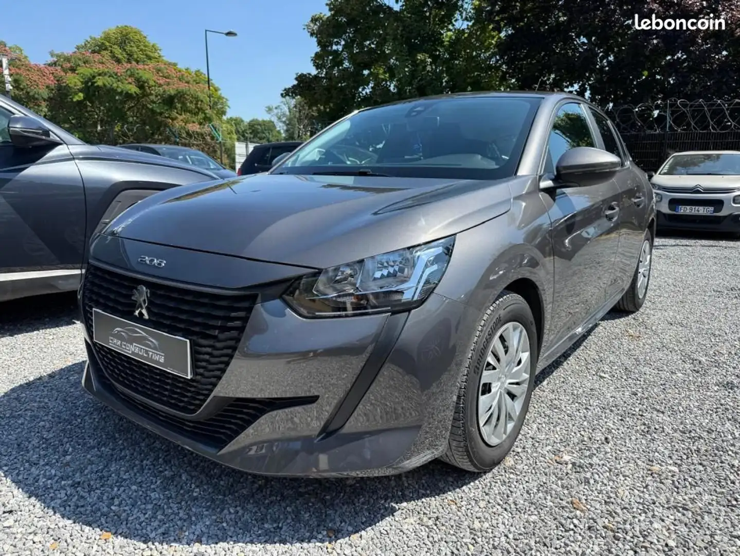 Peugeot 208 BUSINESS R BLUEHDI 100 S&S BVM6 ACTIVE 1 ERE MAIN Gris - 1