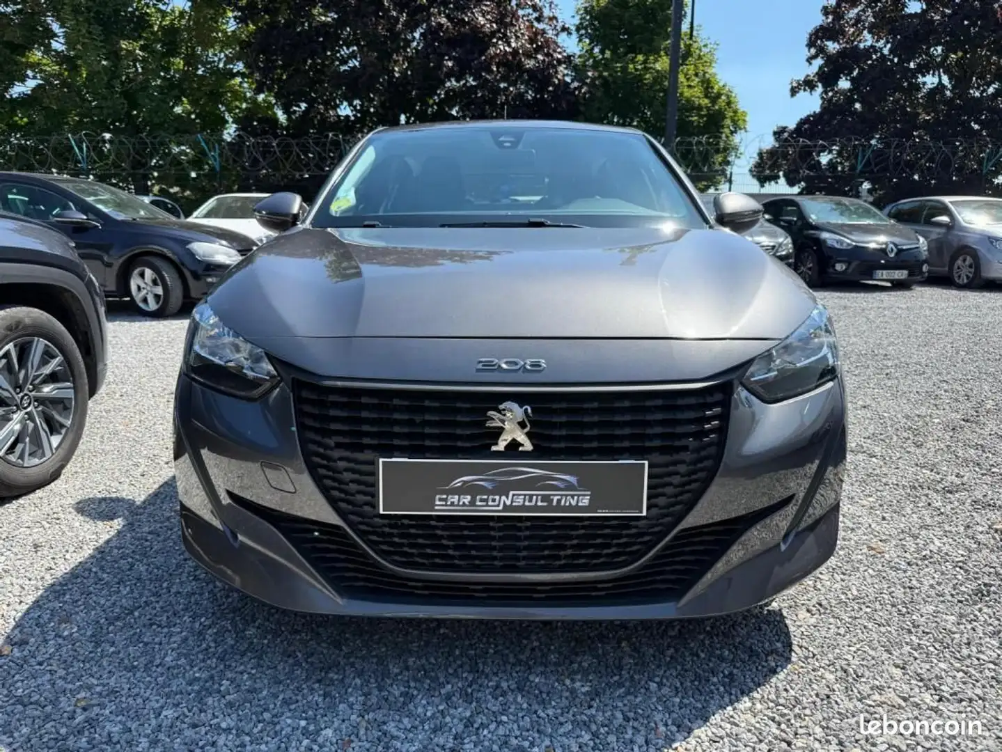 Peugeot 208 BUSINESS R BLUEHDI 100 S&S BVM6 ACTIVE 1 ERE MAIN Gris - 2