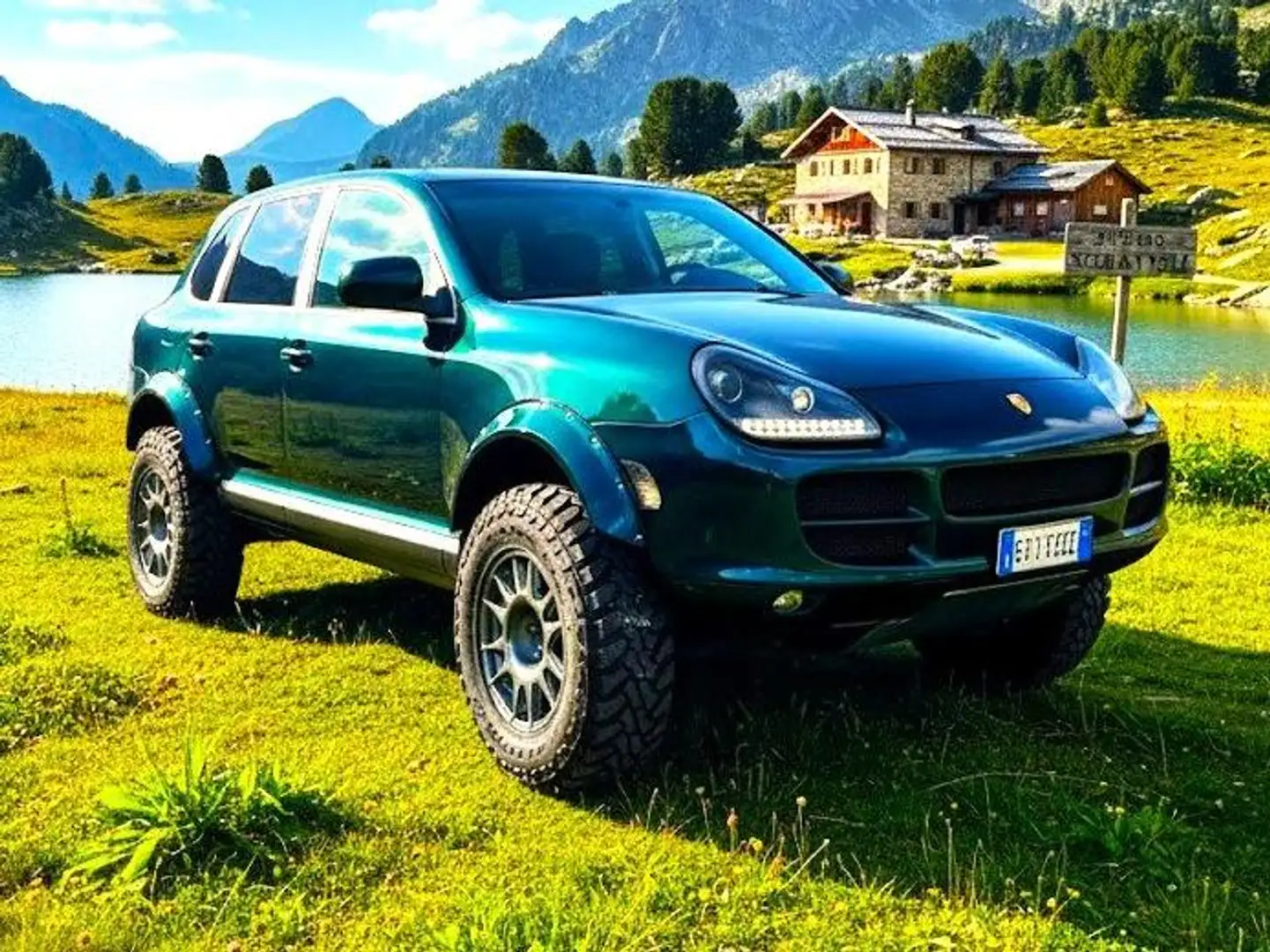 Porsche Cayenne Cayenne I 2002 4.5 S Verde - 1