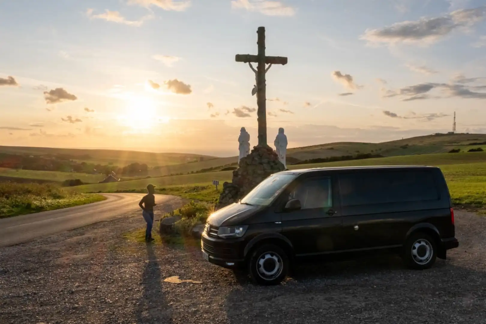 Volkswagen Transporter 4Motion Negro - 1