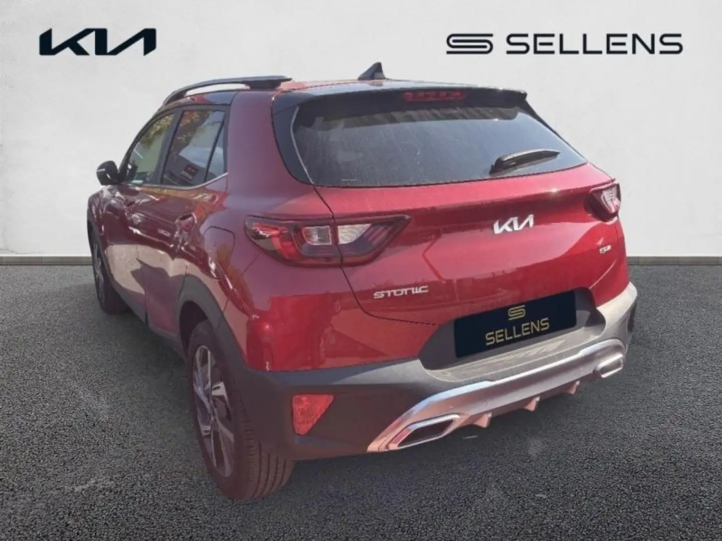 Kia Stonic 1.0 T-GDi 120ch MHEV GT Line DCT7 Rouge - 2