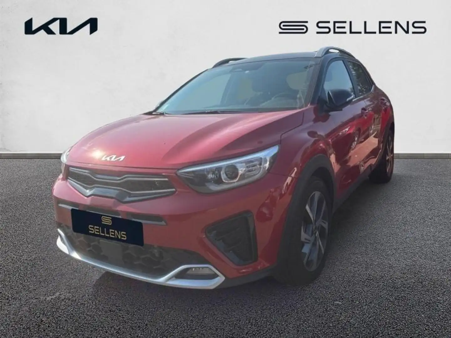 Kia Stonic 1.0 T-GDi 120ch MHEV GT Line DCT7 Rouge - 1
