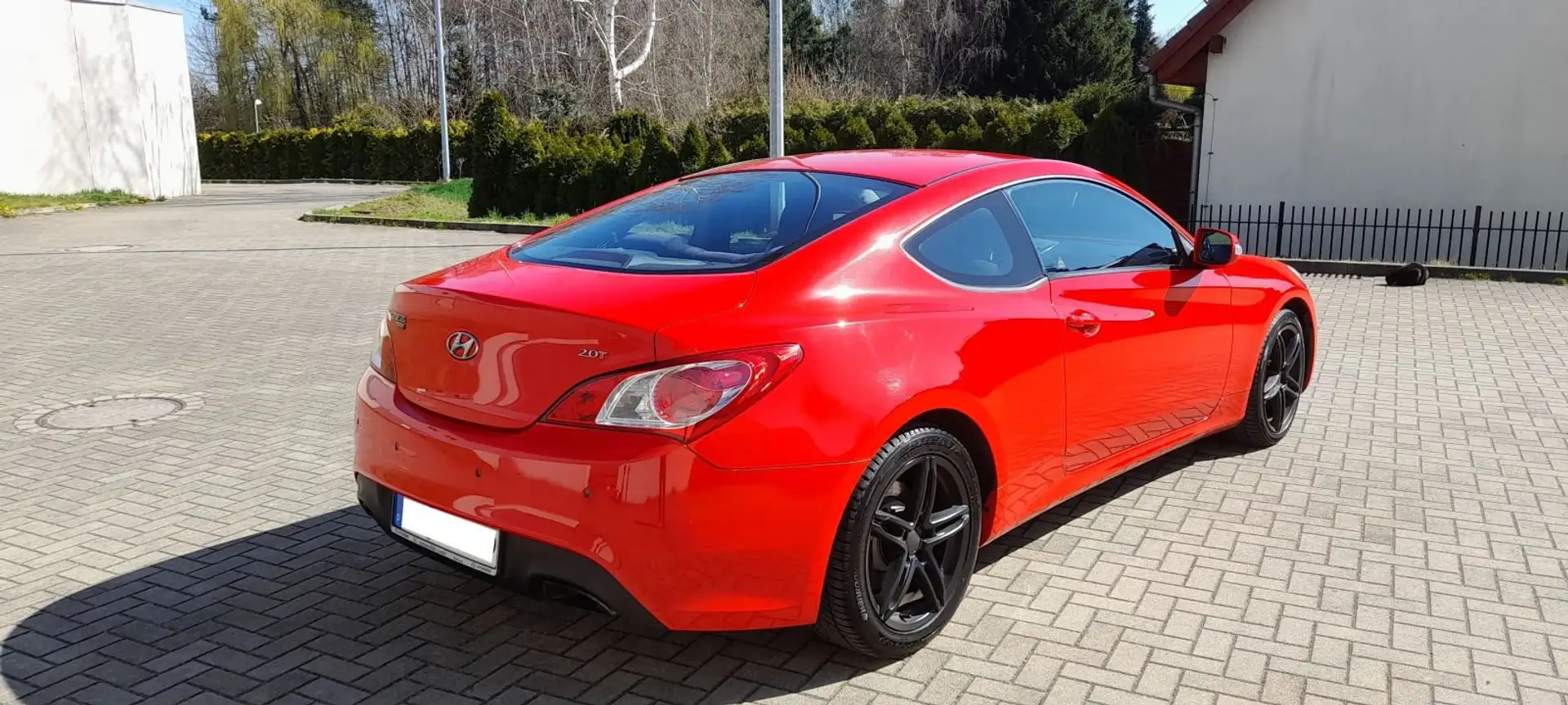Hyundai Genesis Coupe Genesis+Coupe+2.0+T, unfallfrei, org.168 tkm Roşu - 2