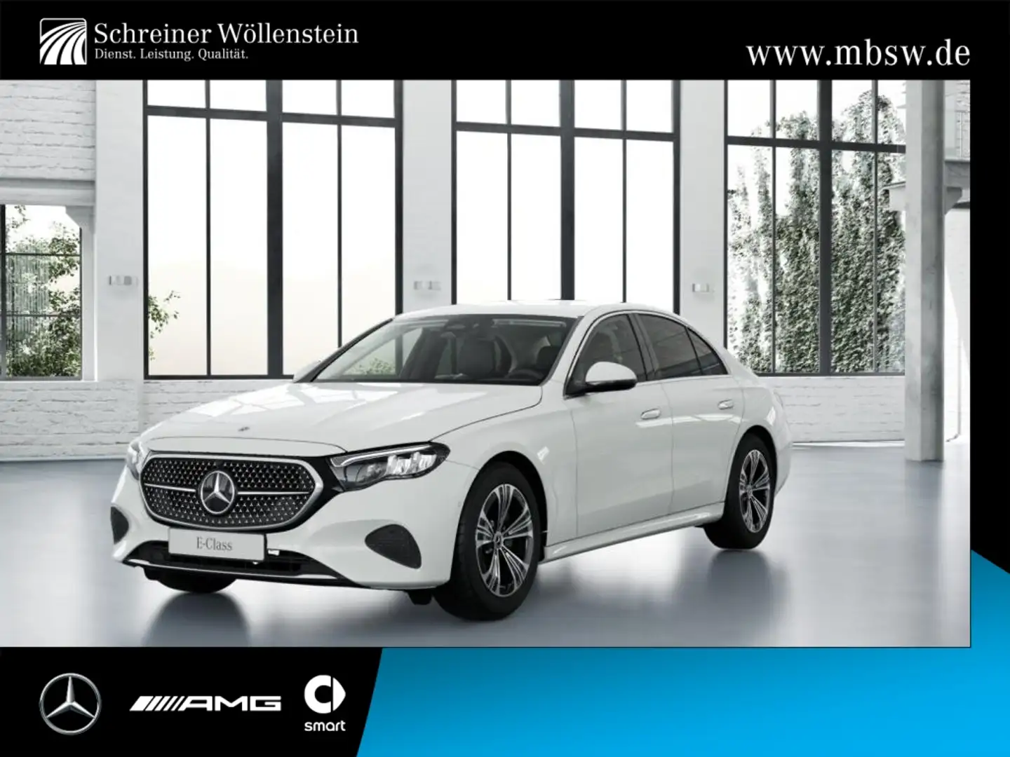 Mercedes-Benz E 200 d  TAXI-Umbau-Möglich*Avantgarde*Distronic Weiß - 1