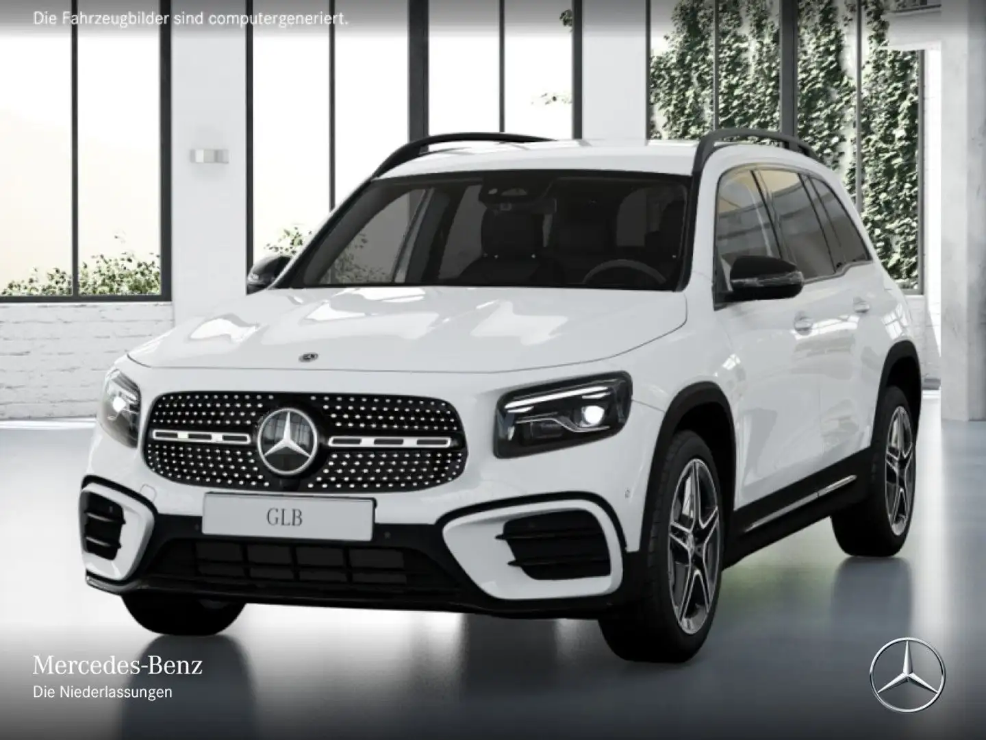 Mercedes-Benz GLB 200 AMG+NIGHT+MULTIBEAM+KAMERA+19"+TOTW+7G Wit - 2