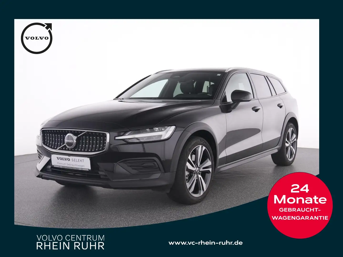 Volvo V60 Cross Country B4 AWD PLUS AHK+LM 19"+PANO Noir - 1