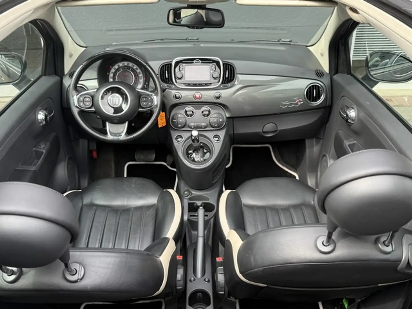 Fiat 500 Cabrio Automatik,Leder,Navi,PDC,SHZ Lounge Grau - 2