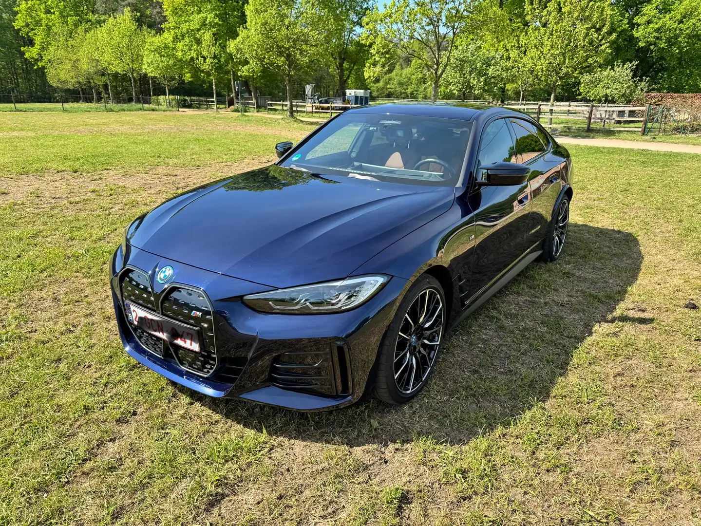BMW i4 i4 M50 Gran Coupe Blauw - 1