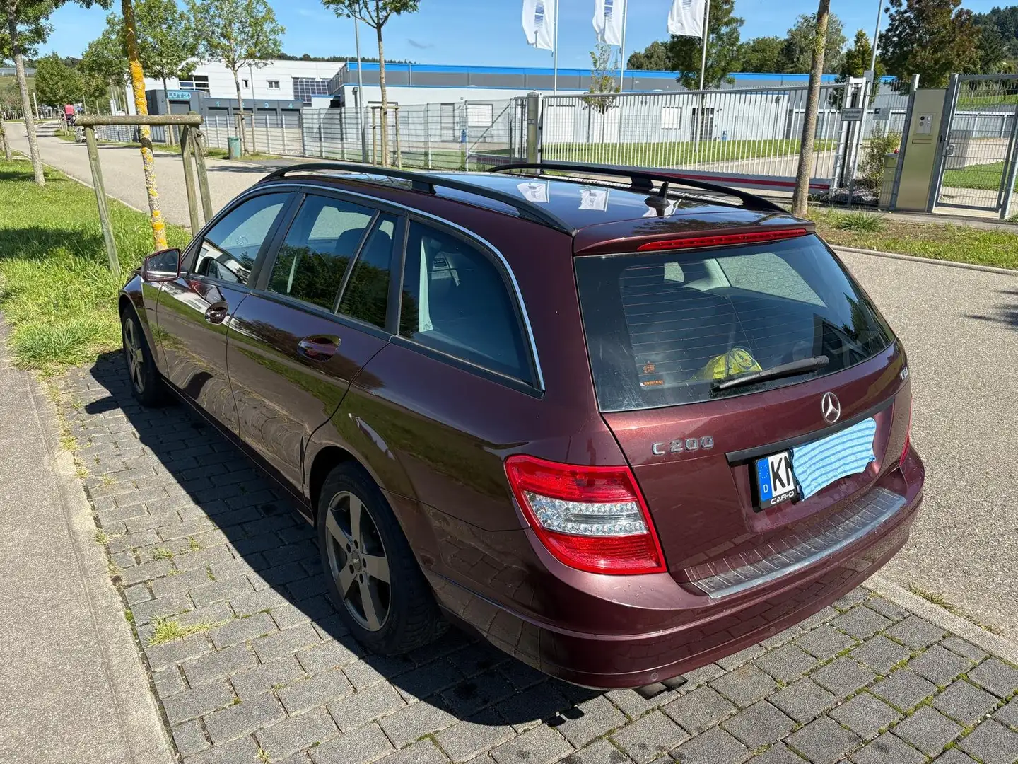 Mercedes-Benz C 200 Rot - 1