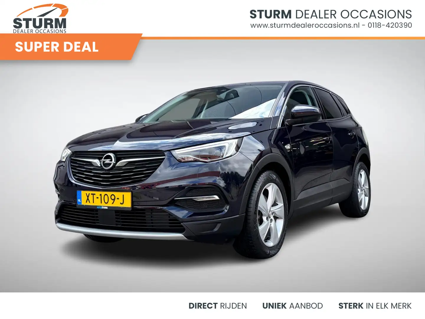 Opel Grandland X 1.2 Turbo Ultimate Automaat | Comfortstoelen | Nav Bleu - 1