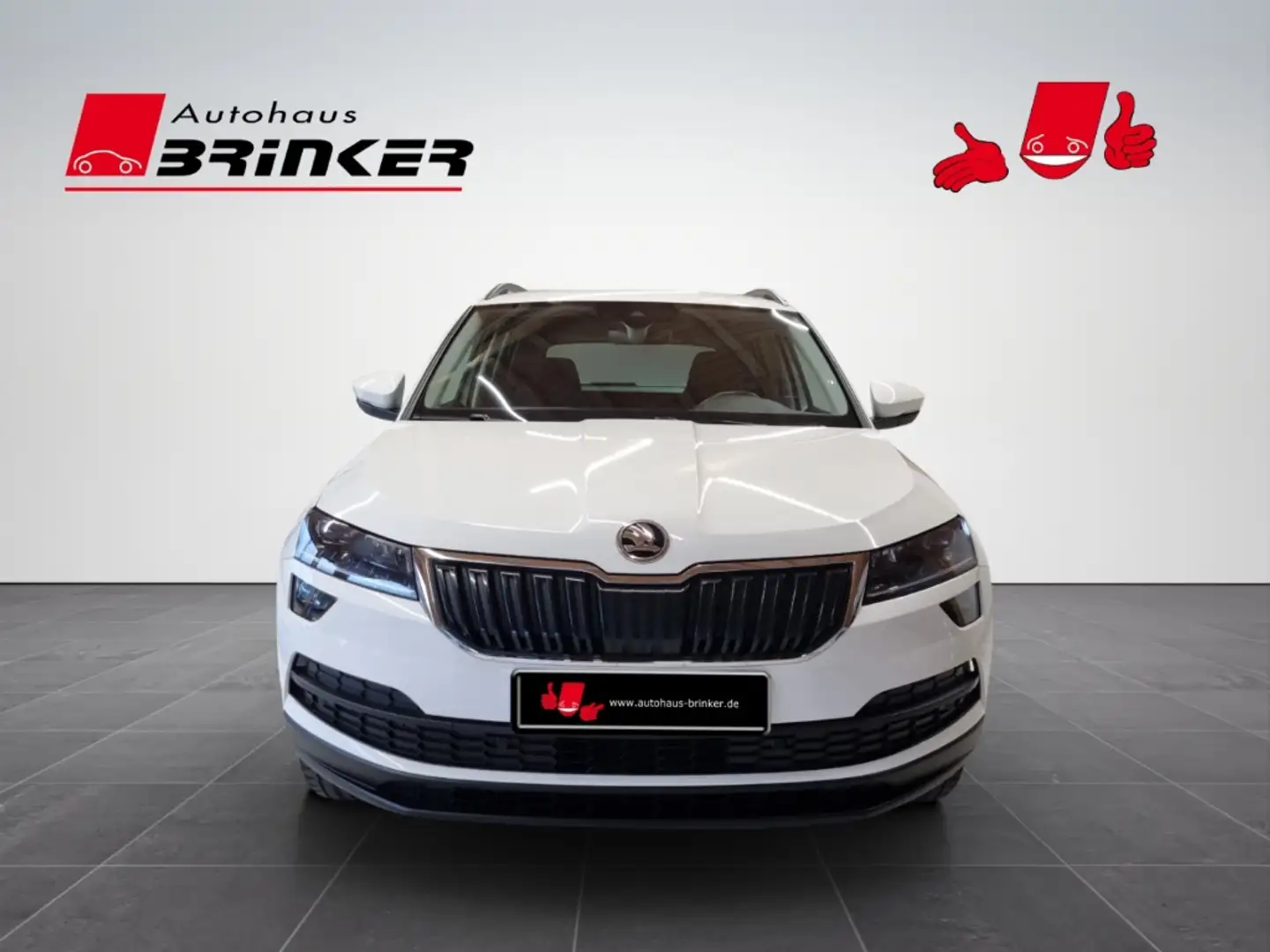 Skoda Karoq Style 1.6 TDI Navi LED El. Heckkl. Apple CarPlay A Weiß - 2