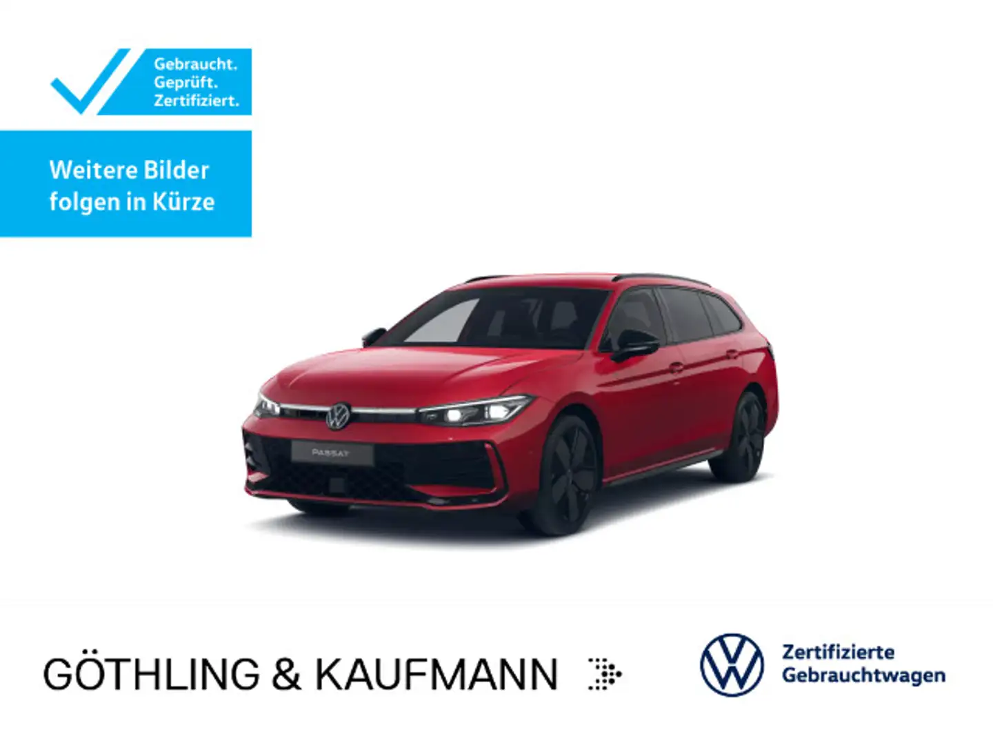 Volkswagen Passat R-Line 4M 2.0 TDI DSG*NAVI*STDHZG*LEDER*H Rot - 1