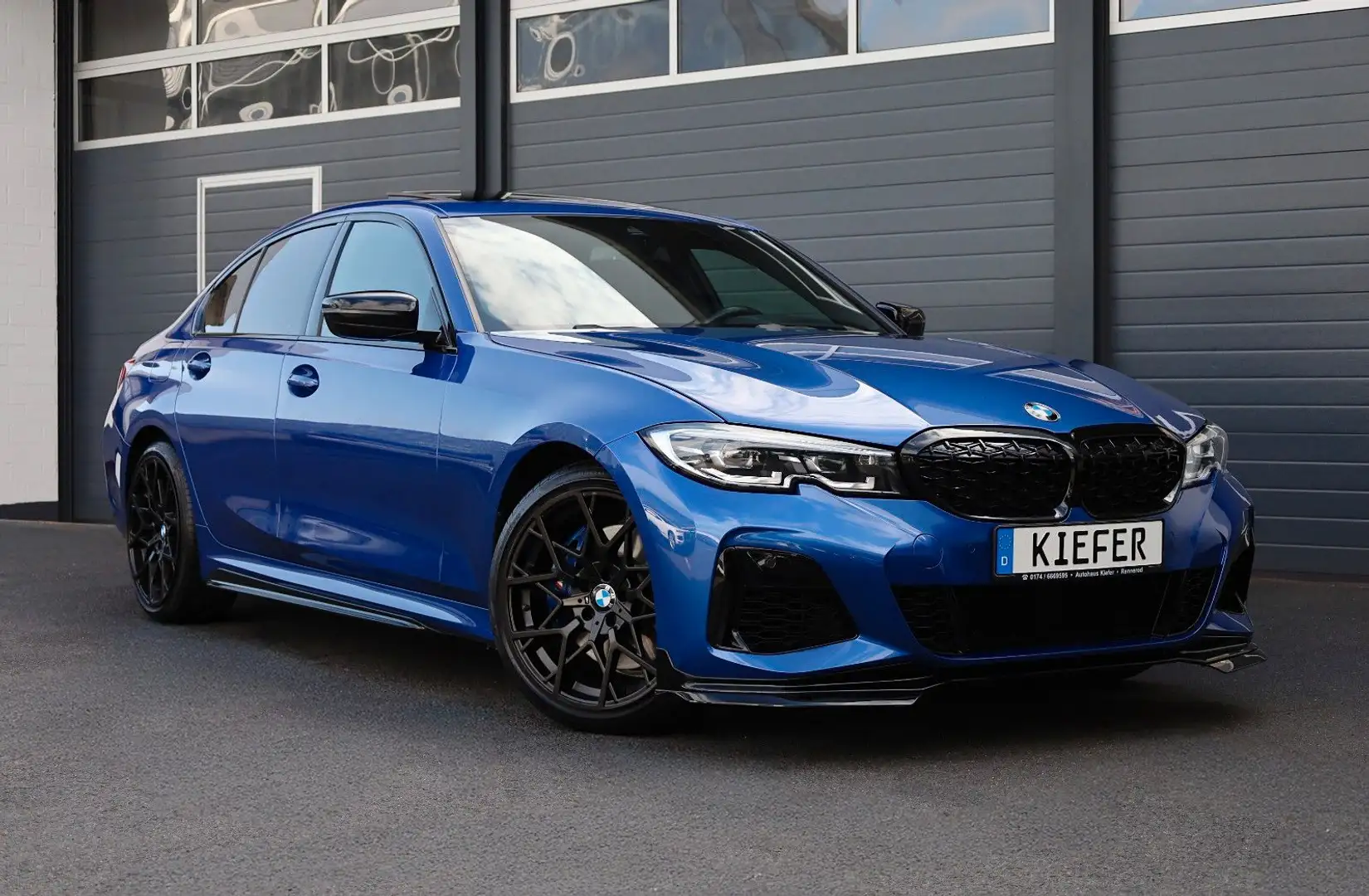 BMW 340 xDrive/H&K/HUD/SHZ/CarPlay/TOTW/KAMERA/R19 Bleu - 1
