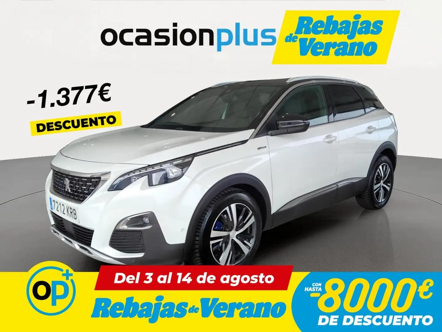 Peugeot 3008 1.5BlueHDi GT Line S&S 130 Blanco - 1