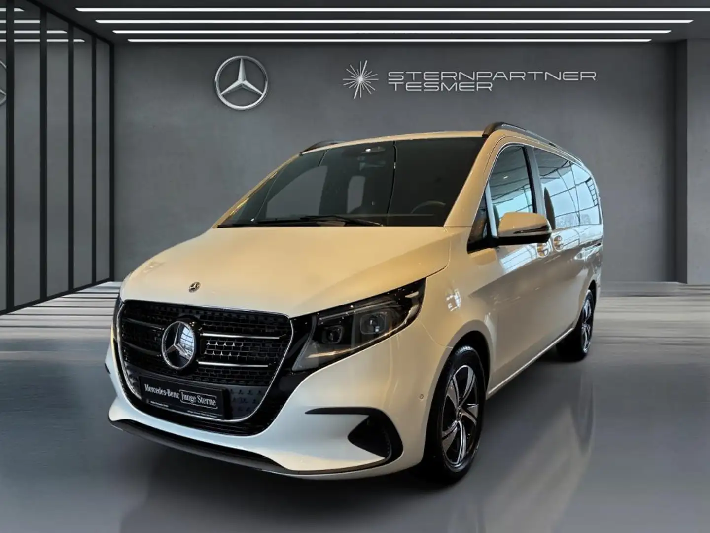 Mercedes-Benz V 220 d STYLE Lang +MBUX+KAMERA+AHK+AUT+DAB+SHZ Blanc - 2