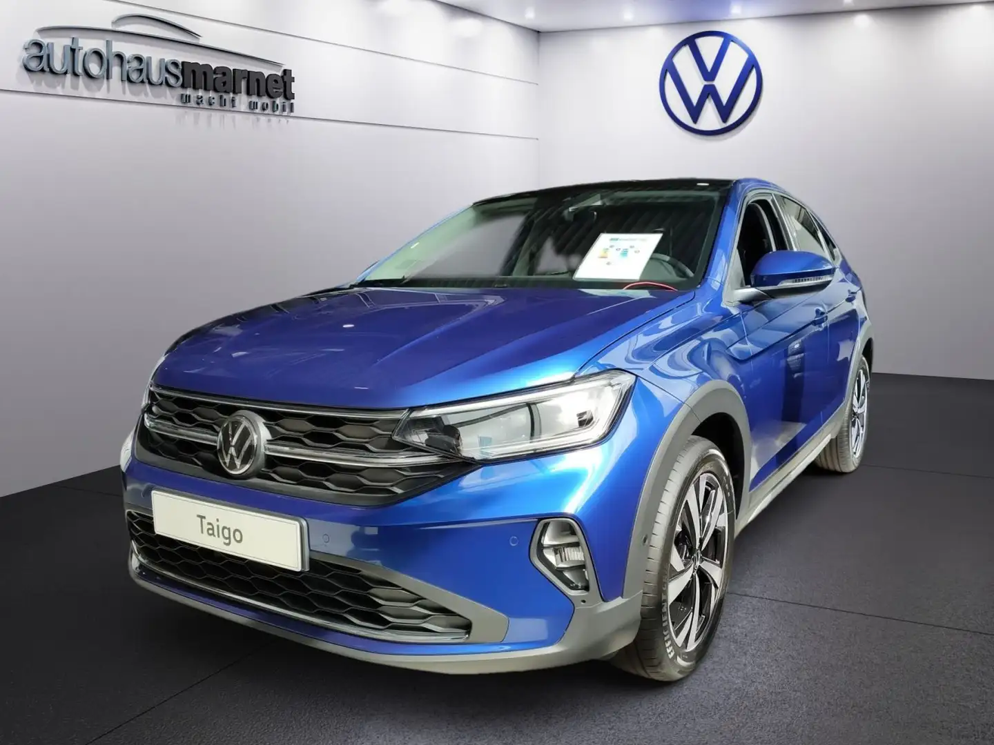 Volkswagen Taigo 1.0 TSI DSG Style AHK*PANO*LAS*FAS*PAS*RFK Синий - 2