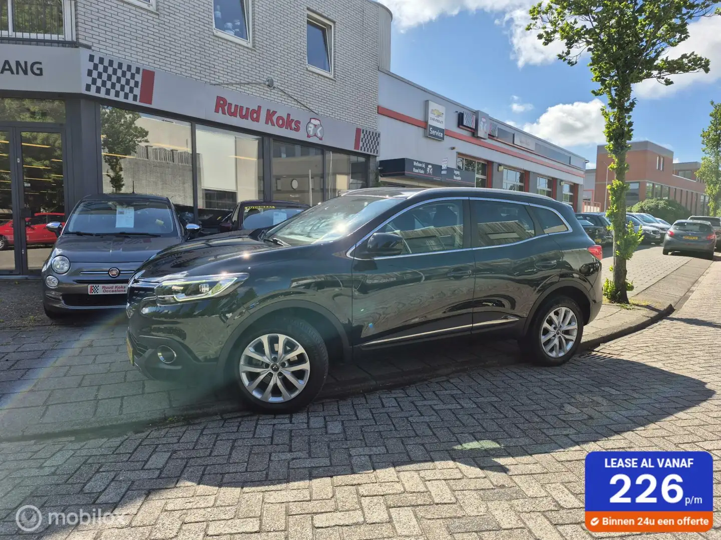 Renault Kadjar 1.2 TCe INTENS / Carplay / Keyless / Zwart - 1