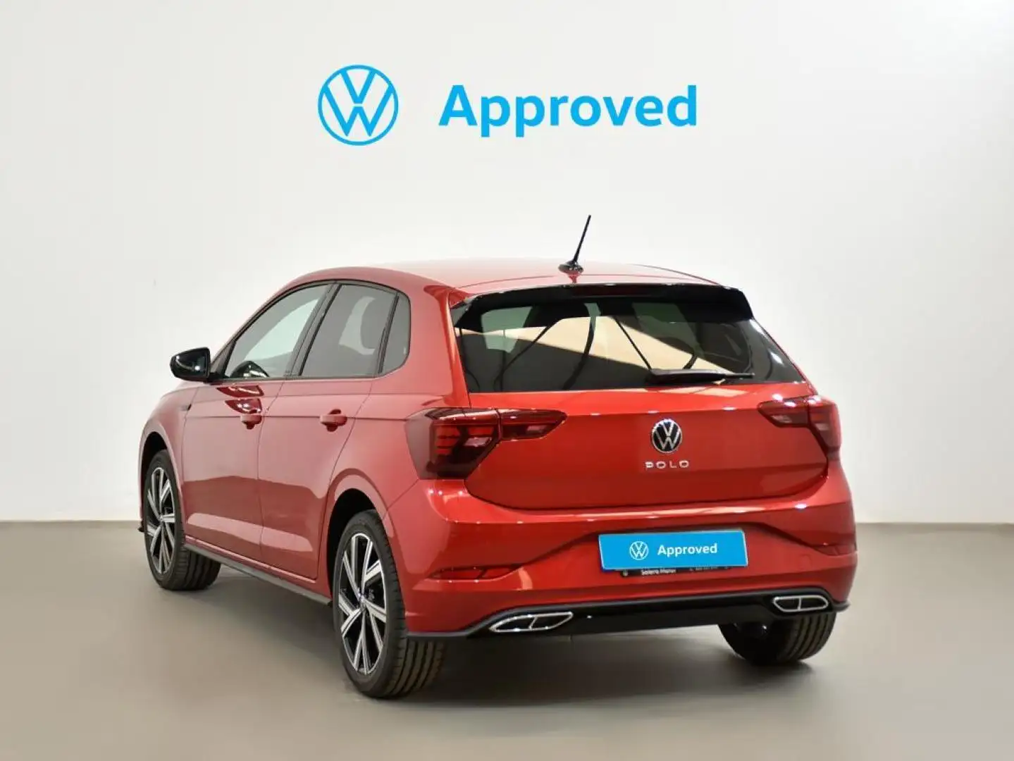 Volkswagen Polo 1.0 TSI R-Line DSG 85kW Rojo - 2