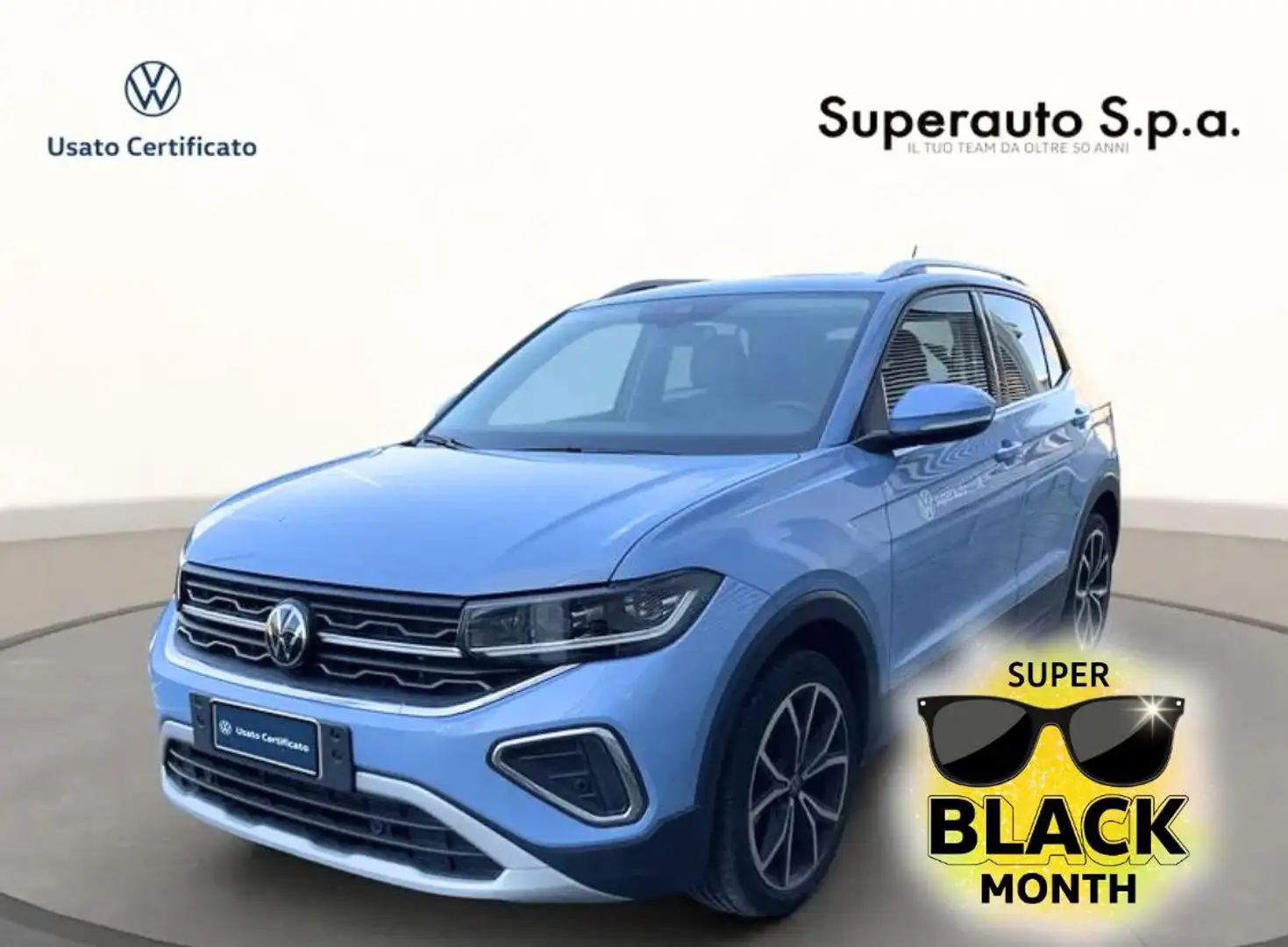 Volkswagen T-Cross 1.0 TSI 115 CV DSG Style Blu/Azzurro - 1