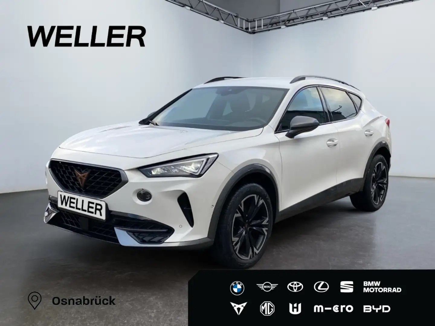 CUPRA Formentor 1.5 TSI DSG *LED*AHK*Navi*CarPlay*SHZ* Weiß - 1