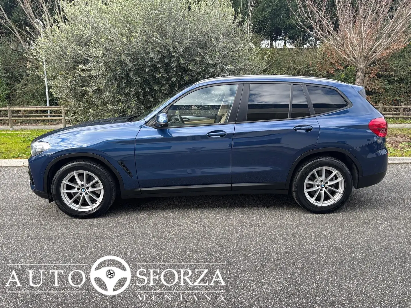 BMW X3 Xdrive 20d Business Advantage 190cv Automatica E6d Blu/Azzurro - 1