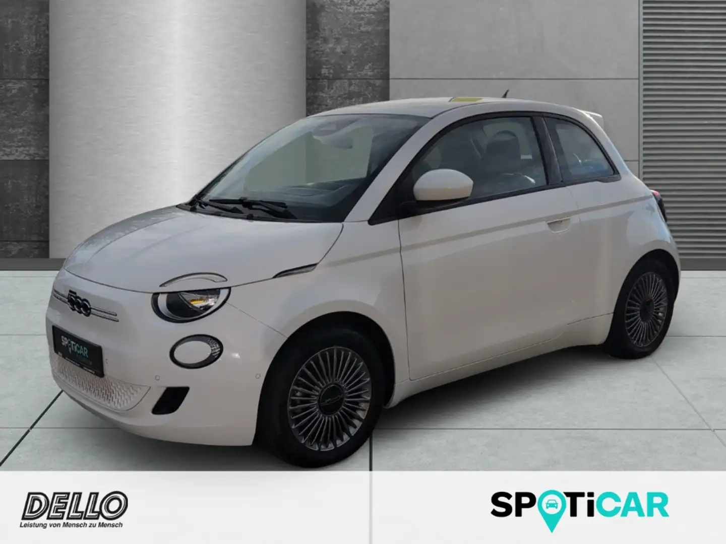 Fiat 500e Komfort-Paket Navi Apple CarPlay Android Auto Klim Weiß - 1