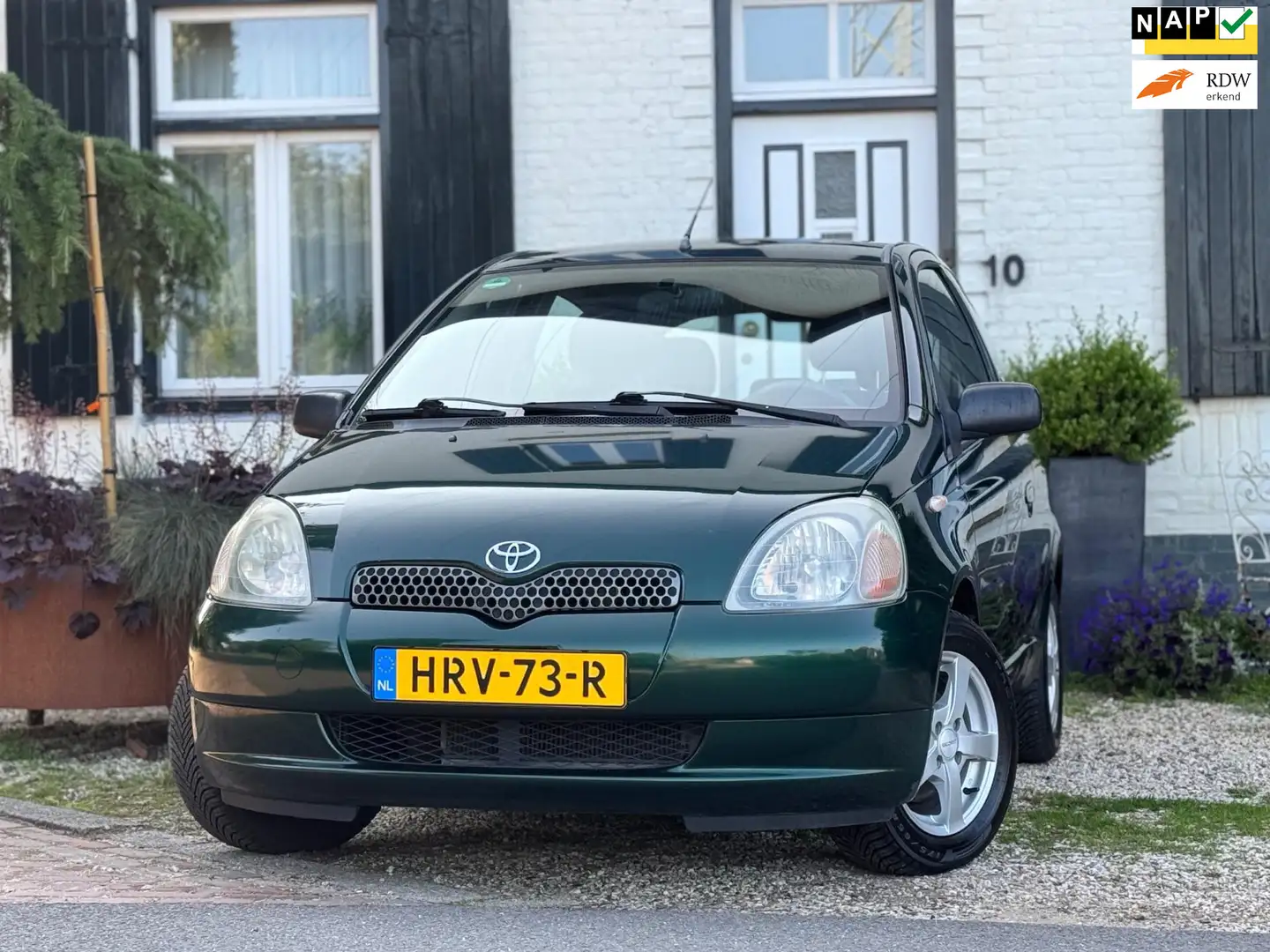 Toyota Yaris 1.3|Elek-ramen|APK|Goed onderhouden| Groen - 1