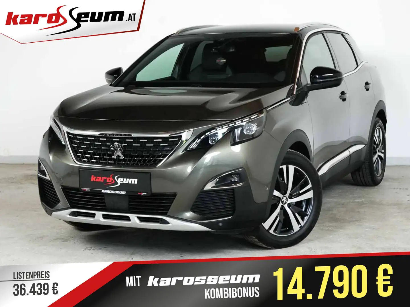 Peugeot 3008 GT Line | PREMIUM SUV | Sitzheizung | Head-Up Grau - 1