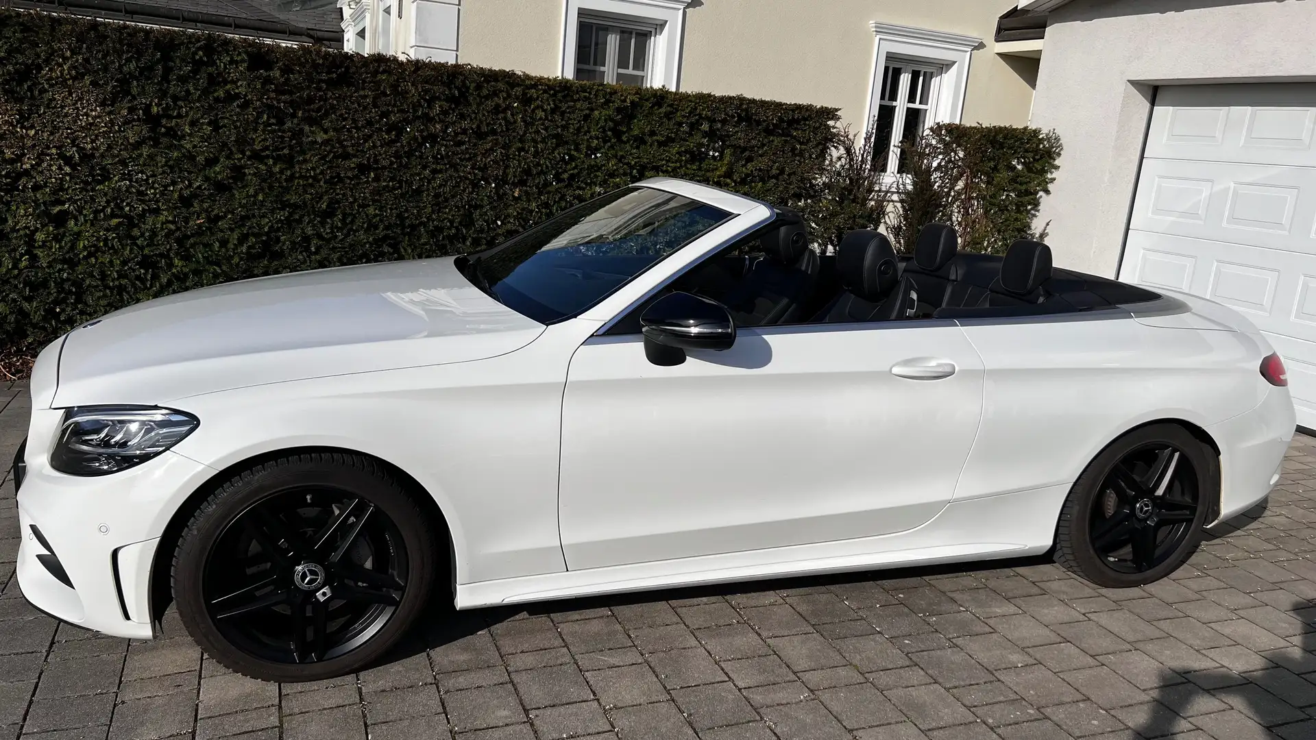 Mercedes-Benz C 200 C 200 Cabrio Aut. Weiß - 1