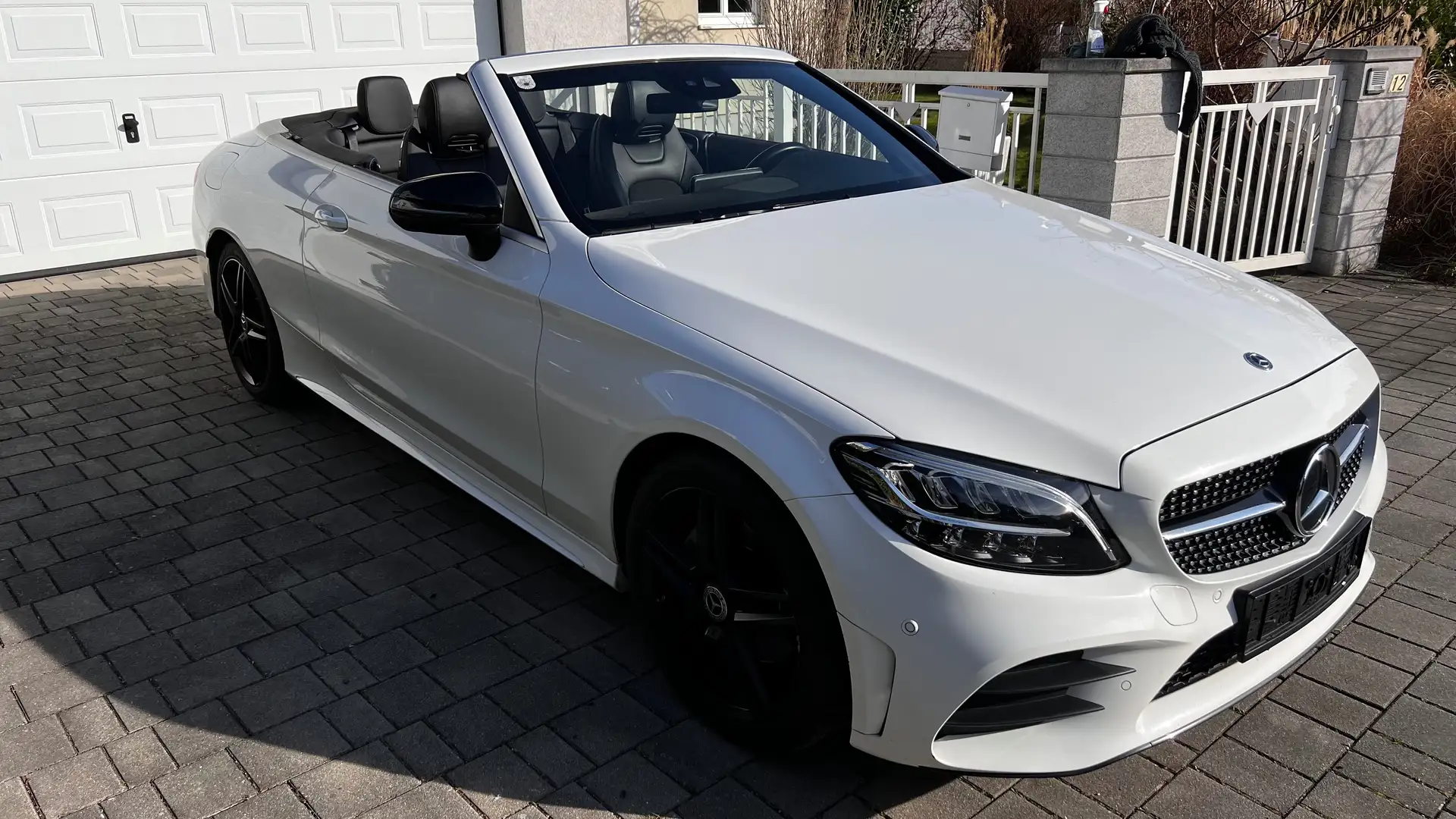 Mercedes-Benz C 200 C 200 Cabrio Aut. Weiß - 2